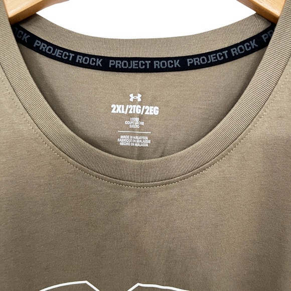 NWT Under Armour Project Rock Men’s Sleeveless Shirt XXL - Picture 5 of 13